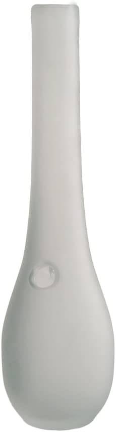 Skleněná váza Toujours Cristal de Sevres Giroflée 38 cm - Bílá
