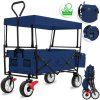 kesser r chariot de transport pliable avec toit