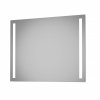 DSK Design LED světelné zrcadlo / 100 x 70 cm / stříbrná / POŠKOZENÝ OBAL