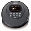 Přenosný CD přehrávač Lenco CD-500BK / DAB+ / FM / Bluetooth 5.0 / MP3 / černá / ROZBALENO