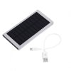 batterie de secours solaire mtal 20 000 mah argent (9)