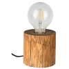 Bodová dekorativní stolní lampa Trabo Table Spotlight / dřevo / výška 10 cm / 25 W / přírodní