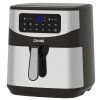 Digitální horkovzdušná fritéza DMS Germany HF-7S / 1800 W / 7 litrů / černá/nerez (iris-variant-id ivi0)