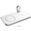 Bezdrátová nabíječka ZENS 4 v 1 Magnetic ZNSZEDC17W / 45 W MagSafe  / USB-C PD / USB-A / bílá/stříbrná