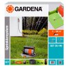 Kompletní sada se čtyřhranným výsuvným zadešťovačem Gardena OS 140 / 16 trysek /  3/4 ´´ / rozsah 1 - 9,5 m / 140 m2 / plast / šedá (iris-variant-id ivi1)