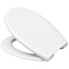 WC sedátko soft close Crystal / bílá (iris-variant-id ivi0)