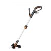 Aku strunová sekačka Worx WG163E.9 / 2v1 / bez akumulátoru / otočná hlava o 90° / šířka řezu 30 cm / 20 V / 74 dB(A) / 7600 ot./min. / stříbrná/černá (iris-variant-id ivi0)