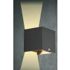 Venkovní nástěnné LED svítidlo Umea / 10 x 10 x 10 cm / 10 W / IP54 / 520 lm / teplá bílá / antracitová (iris-variant-id ivi0)