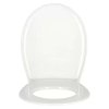 WC sedátko Mahe / automatické sklápění / termoset / bílá (iris-variant-id ivi0)