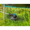 Akumulátorový vyžínač Gardena EasyCut 23/18V P4A / LED displej / 2 Ah / šířka záběru 23 cm / 85 dB(A) / šedá/tyrkysová (iris-variant-id ivi0)