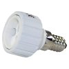 Adaptér lampové objímky / E14 / GU10 / bílá (iris-variant-id ivi0)