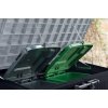 Úložný box Keter / 132 x 71,5 x 113,5 cm / 120 l / plast / dvoje dveře / výklopné víko / sklon střechy 7° / polypropylen / antracitová/černá (iris-variant-id ivi0)