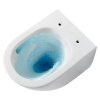 Závěsná WC mísa / sanitární keramika / BEZ PRKÉNKA / bílá (iris-variant-id ivi0)