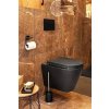 WC sedátko RAK Ceramics Feeling s měkkým zavíráním / duroplast / černá matná (iris-variant-id ivi0)