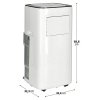 Mobilní klimatizace / 7000 BTU/h / 800 W / 300 m3/h / 65 dB(A) / 24 l/den / bílá (iris-variant-id ivi0)