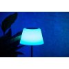 Solární stojací lampa / 5,8 W / IP44 / RGBW / plast/ocel / černá/bílá (iris-variant-id ivi0)