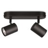 Bodové svítidlo WiZ TUNAGLE IMAGEO 2xGU10 / 10 W / kov / černá