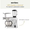 Multifunkční kuchyňský robot BestBerg BBR-1900P / 1900 W / 5 l / 12 rychlostí / perleťová bílá