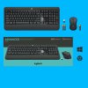 Klávesnice s myší Logitech Advanced MK540 / švýcarská / bezdrátová / dosah 10 m / černá
