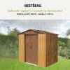 Zahradní domek BestBerg ZDB-9D / 9 m² / 279 x 324 x 211 cm / dřevo/hnědá