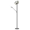 LED stojací lampa Tween Light Orlando / 180 cm / 3700 lm / hliník / chrom/černá
