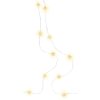 20 Luci LED a Stella con Filo d argento IP20 Bianco Caldo a Batteria con Timer GOOBAY 33