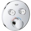 Krytka podomítkové baterie Grohe SmartControl (29145000) / chrom