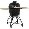 Keramický Kamado BBQ gril BestBerg BBGK-55B / Ø 46 cm / černá