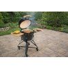 Keramický Kamado BBQ gril BestBerg BBGK-46B / Ø 38,3 cm / černá