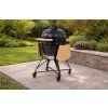 Keramický Kamado BBQ gril BestBerg BBGK-46B / Ø 38,3 cm / černá