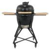 Keramický Kamado BBQ gril BestBerg BBGK-46B / Ø 38,3 cm / černá