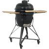 Keramický Kamado BBQ gril BestBerg BBGK-46B / Ø 38,3 cm / černá