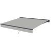 Elektrická markýza BestBerg BBSU-E295LG / 295 x 250 cm / světle šedá