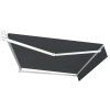 Markýza BestBerg BBSU-ML395BK / 395 x 300 cm / bílá/černá