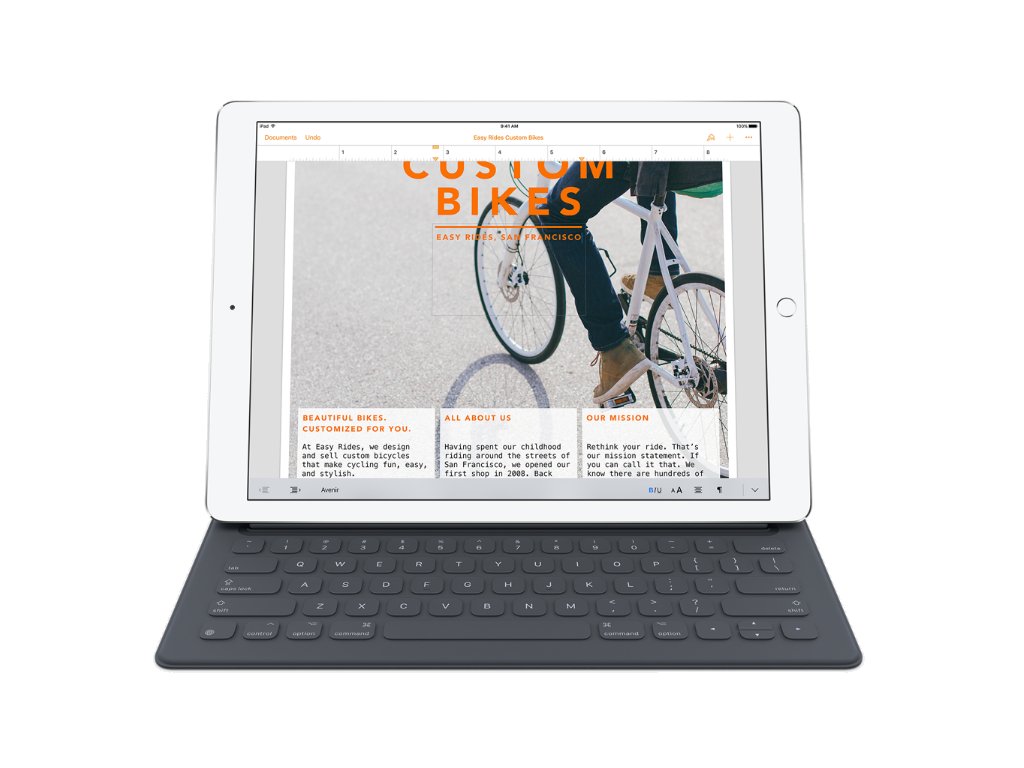 Puzdro na tablet s klávesnicou Apple Smart iPad Pro 12,9" US - čierne -  iprice.sk