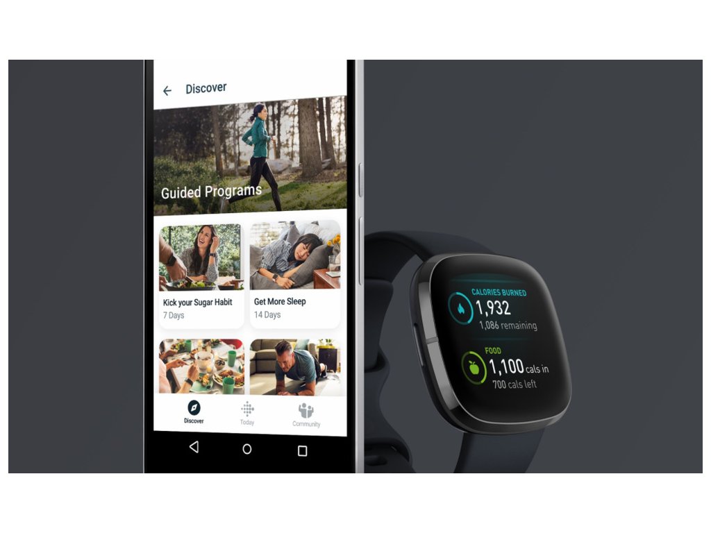 Inteligentne hodinky Fitbit Sense FB512BKBK NFC Wi Fi Black len za 104 90 Vyberte si na IPRICE.SK