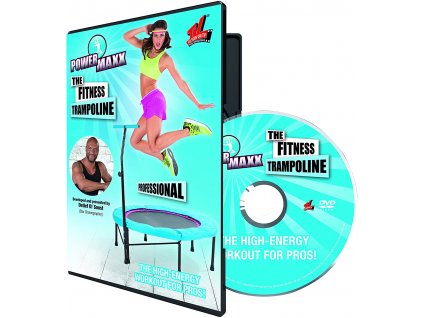 Powermaxx - Profesionální tréninkové DVD Fitness PRO na trampolíně