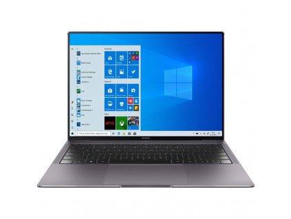 Notebook Huawei MateBook X Pro 2020 (53010VVN) / šedý / 3000×2000 px / dotykový 3K displej / úložiště SSD 1 000 GB / RAM 16 GB / operační systém Windows 10 Pro / ROZBALENO