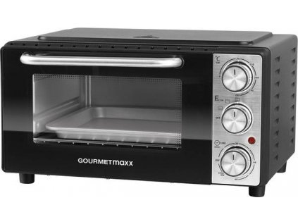 Infračervená trouba Gourmetmaxx / 13 l / 1000 W / černá / POŠKOZENÝ OBAL