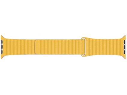 Remienok Apple Watch 44 mm Meyer Lemon Leather Loop / Yellow