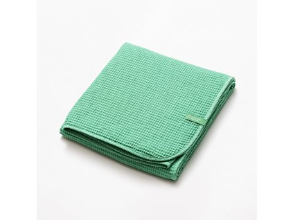 Deka United Colors of Benetton / 100% bavlna / 140 x 190 cm / zelená