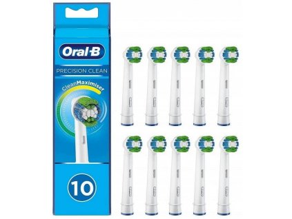 Braun Oral-B Precision Clean 10ks náhradných hlavíc zubnej kefky so štetinami Cleanmaximiser XXXL Pack / POŠKODENÝ OBAL