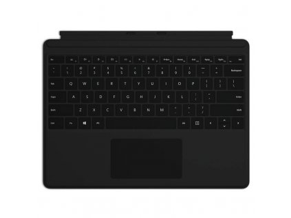 Puzdro na tablet s klávesnicou Microsoft Surface Pro X, US Layout / čierne
