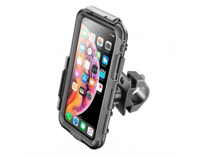 Držiak mobilného telefónu Interphone pre Apple iPhone XS Max, / držiak na riadidlá / čierny