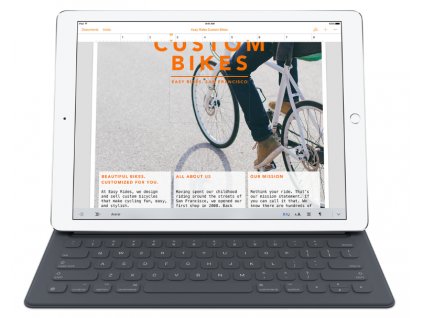 Puzdro na tablet s klávesnicou Apple Smart iPad Pro 12,9" US / čierne