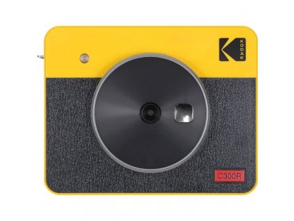 Digitálny fotoaparát Kodak Mini Shot Combo 3 Retro / žltá / POŠKODENÝ OBAL