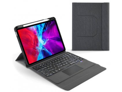 Puzdro na tablet s klávesnicou COTEetCI pre Apple iPad Air 10,9" (2020), Apple iPad Pro 11" (2020/2021) CZ / čierne / POŠKODENÝ OBAL