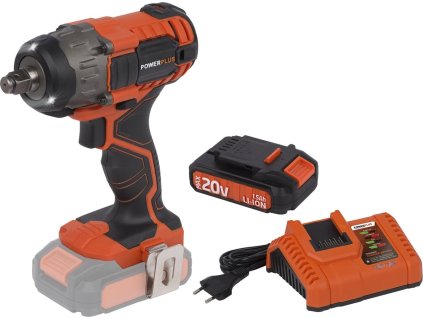 Sada Powerplus POWDPSET11 / impact utahovák + nabíjačka + baterie 20 V