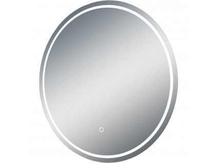 Okrúhle zrkadlo DSK Design Silver Claire Ø 60 cm