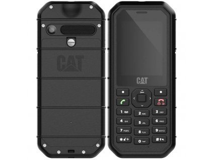 Mobilný telefón Caterpillar CAT B26 / 1500 mAh / 2,4" (6,1 cm) / 320 × 240 px / DUAL SIM / čierny / ROZBALENÉ